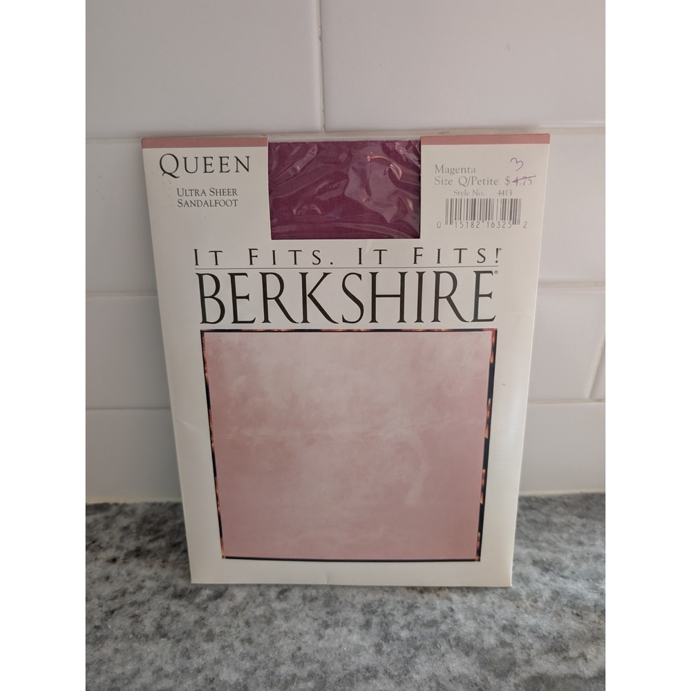 Berkshire Queen Shimmers Ultra Sheer Control Top Magenta